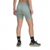 Under Armour Pantaloncini Running Tight Launch 6" Silica Verde Donna