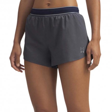 Under Armour Pantaloncini Running Halo Run Nero Donna