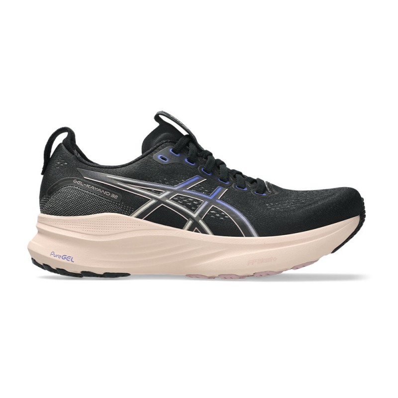 Asics Gel-Kayano 32 Nero Pearl Rosa - Scarpe Running Donna