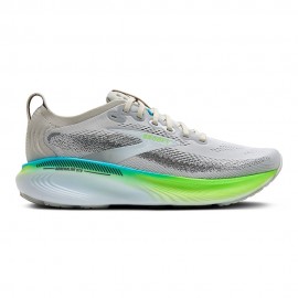 Brooks Adrenaline GTS 25 Grigio Azzurro Verde - Scarpe Running Uomo