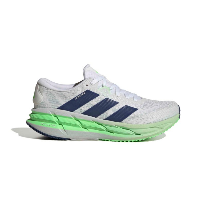 ADIDAS Adistar 4 Bianco Verde - Scarpe Running Uomo