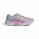 ADIDAS Adizero Evo Sl Woven Grigio Two Lucid Fuchsia - Scarpe Running Donna