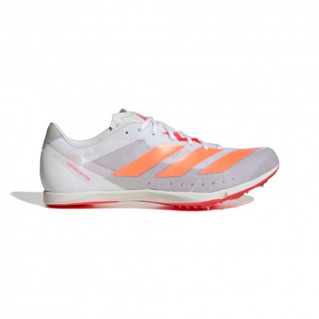 ADIDAS Distancer Footwear Bianco Lucid Arancio - Scarpe Running Uomo
