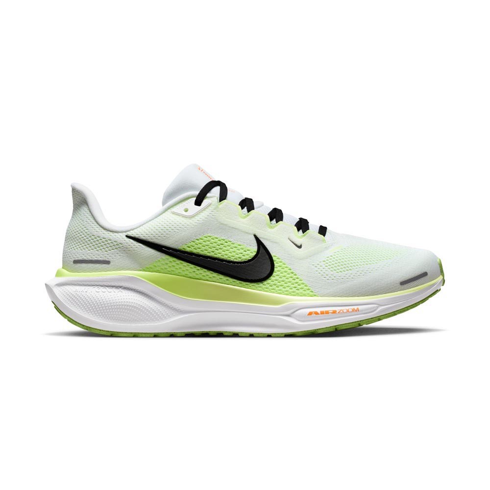 Nike Pegasus 41 Bianco Nero-Volt - Scarpe Running Uomo