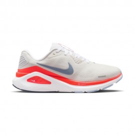 Nike Structure 26 Bianco Rosso - Scarpe Running Donna