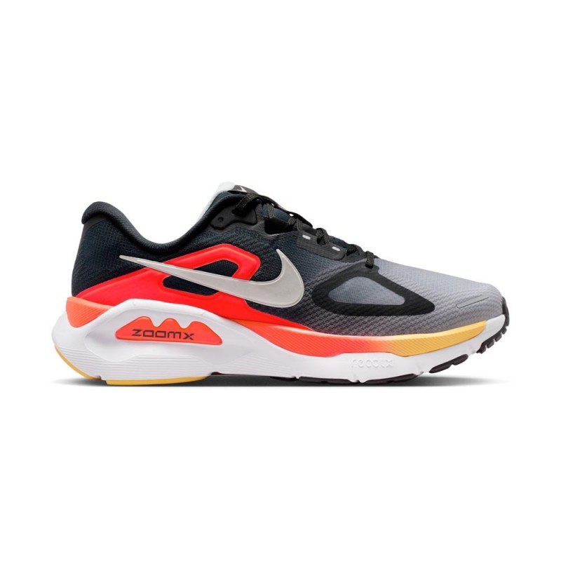 Nike Structure Plus Nero Argento - Scarpe Running Uomo