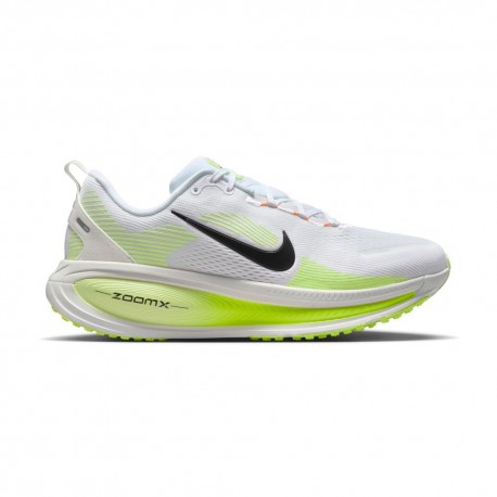 Nike Vomero 18 Bianco Nero-Volt - Scarpe Running Uomo