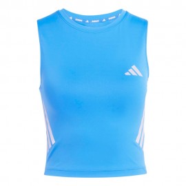 ADIDAS Crop Top Running Adi365 Iconic Azzurro Donna