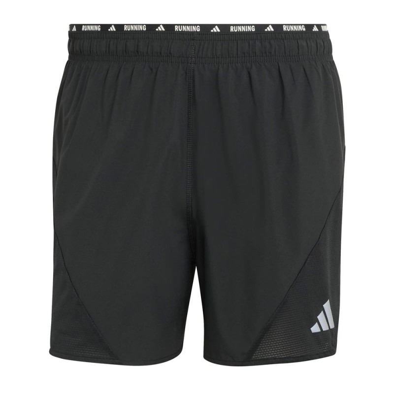 ADIDAS Pantaloncini Running Adi365Breeze Nero Bianco Uomo