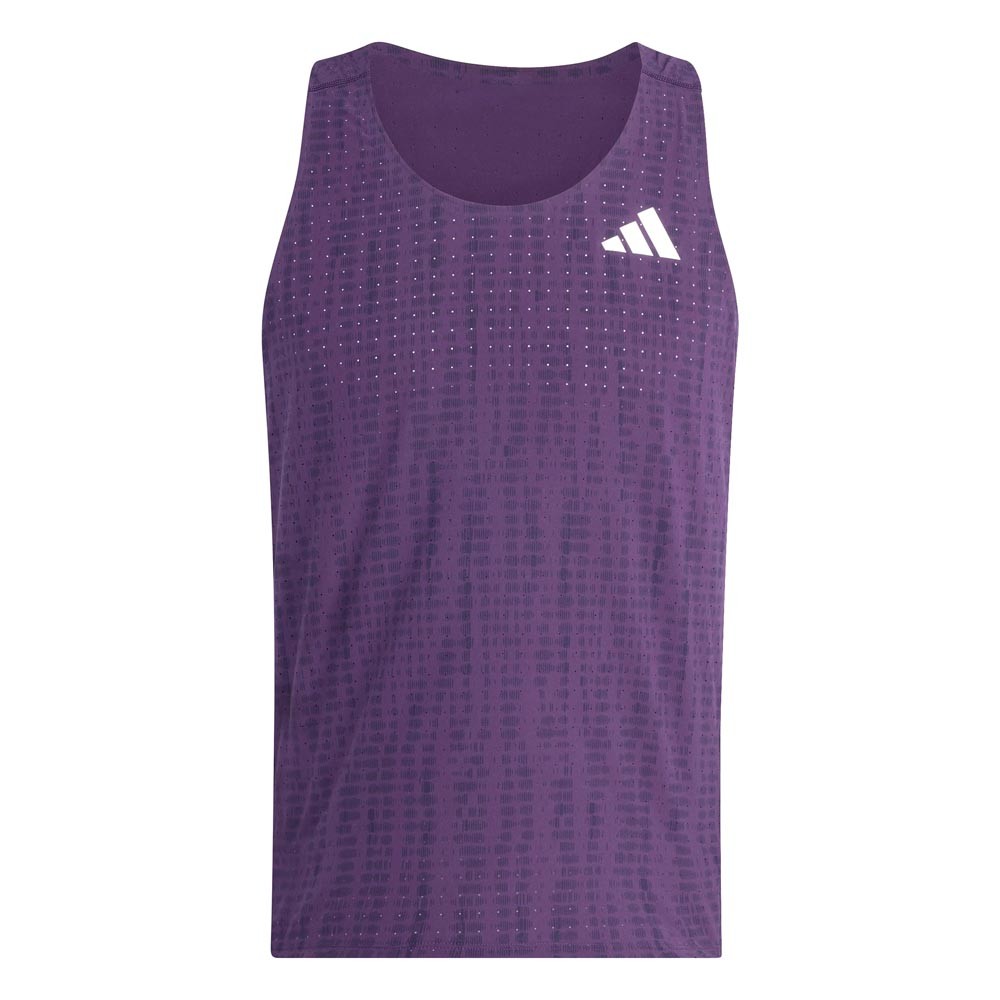 ADIDAS Canotta Running Adizero Violet Uomo