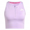 ADIDAS Crop Top Running Adizero Gel Lilac Donna