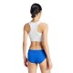 ADIDAS Crop Top Running Adizero Essential Bianco Uomo