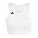 ADIDAS Crop Top Running Adizero Essential Bianco Uomo