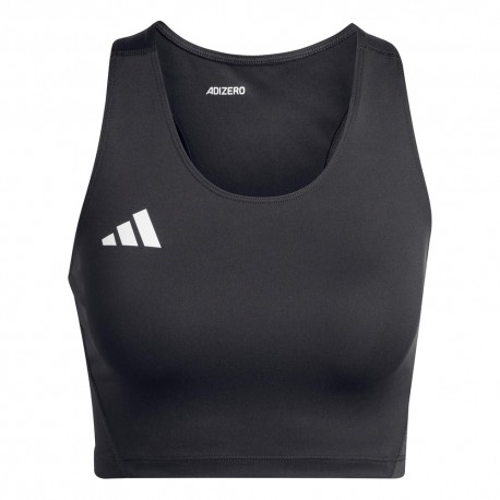 ADIDAS Crop Top Running Adizero Essential Nero Uomo