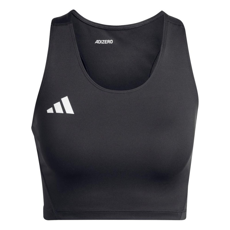 ADIDAS Crop Top Running Adizero Essential Nero Uomo