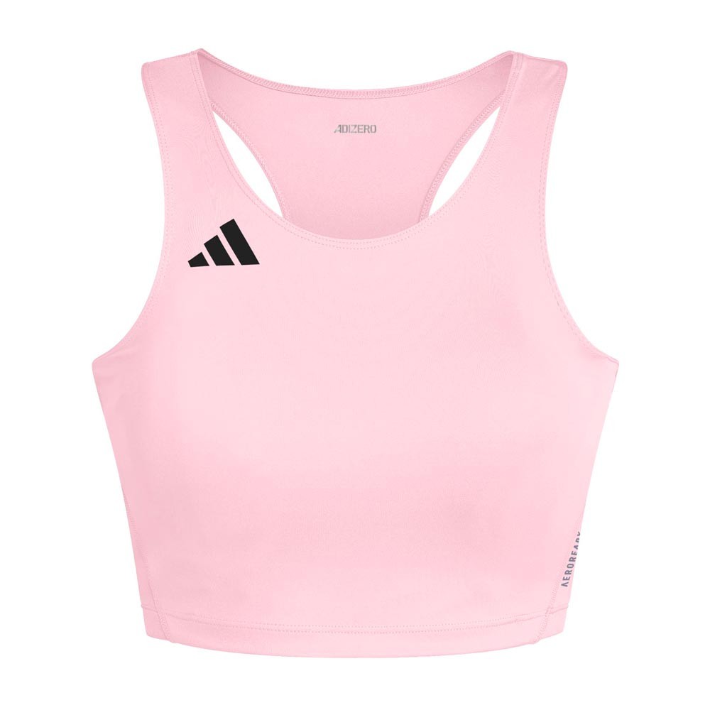 ADIDAS Crop Top Running Adizero Essential Rosa Donna