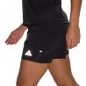 ADIDAS Pantaloncini Running Adi365 Basic 2In1 Nero Donna