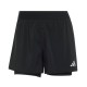 ADIDAS Pantaloncini Running Adi365 Basic 2In1 Nero Donna