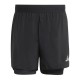 ADIDAS Pantaloncini Running Adi365 Basic 2In1 Nero Uomo