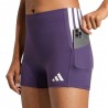ADIDAS Pantaloncini Running Tight Adizero Violet Donna