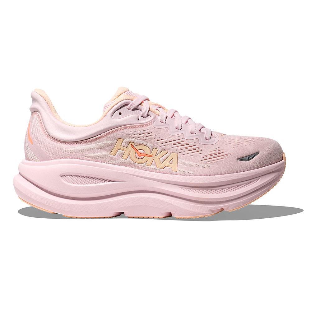 Hoka Bondi 9 Lilac Cream Tangerine Glow - Scarpe Running Donna