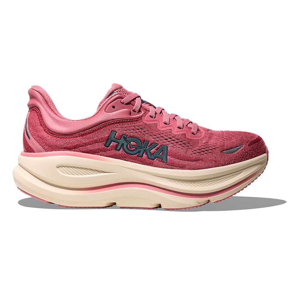 Hoka Bondi 9 Lingonberry Cranberry - Scarpe Running Donna
