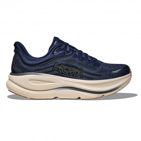 Hoka Bondi 9 Midnight Blue Varsity Navy - Scarpe Running Uomo