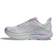 Hoka Clifton 10 Ash Grigio Neon Verde - Scarpe Running Uomo