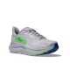 Hoka Clifton 10 Ash Grigio Neon Verde - Scarpe Running Uomo