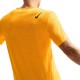 Nike T-Shirt Running Aeroswift Dri-Fit Laser Arancio Nero Uomo