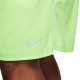 Nike Pantaloncini Running Df Challenger 7" Lime Blast Argento Uomo