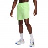 Nike Pantaloncini Running Df Challenger 7" Lime Blast Argento Uomo