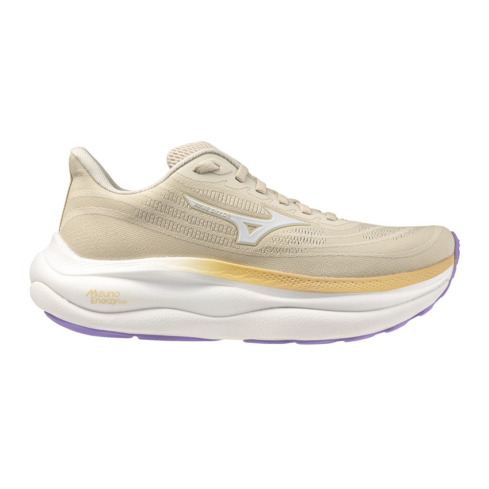 Mizuno Wave Sky 9 Summer Sand Bianco - Scarpe Running Donna