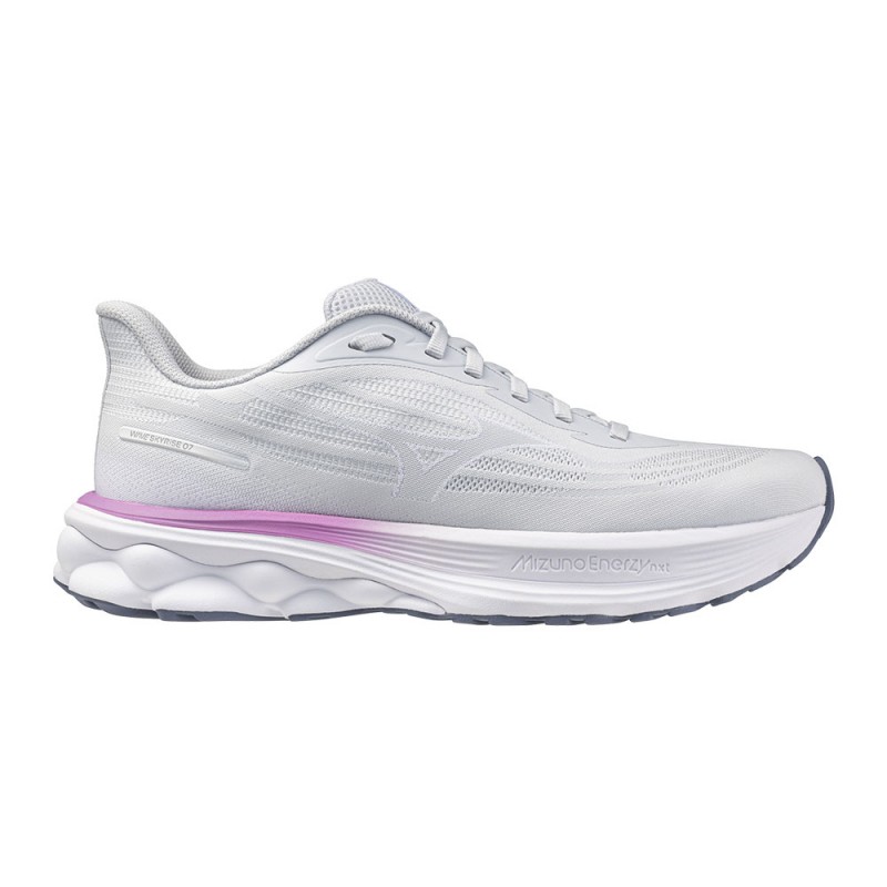Mizuno Wave Skyrise 7 Ancient Water Bianco - Scarpe Running Donna