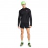 Nike Pantaloncini Running Df Fast 3" Nero Argento Uomo