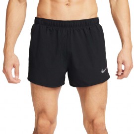 Nike Pantaloncini Running Df Fast 3" Nero Argento Uomo