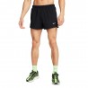 Nike Pantaloncini Running Df Fast 3" Nero Argento Uomo