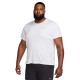 Nike T-Shirt Running Df Miler Bianco Argento Uomo