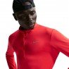 Nike Maglia Running Pacer Lt Crimson Argento Uomo