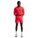 Nike Maglia Running Pacer Lt Crimson Argento Uomo
