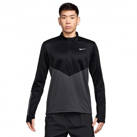 Nike Maglia Running Pacer Winterized Anthracite Sil Uomo