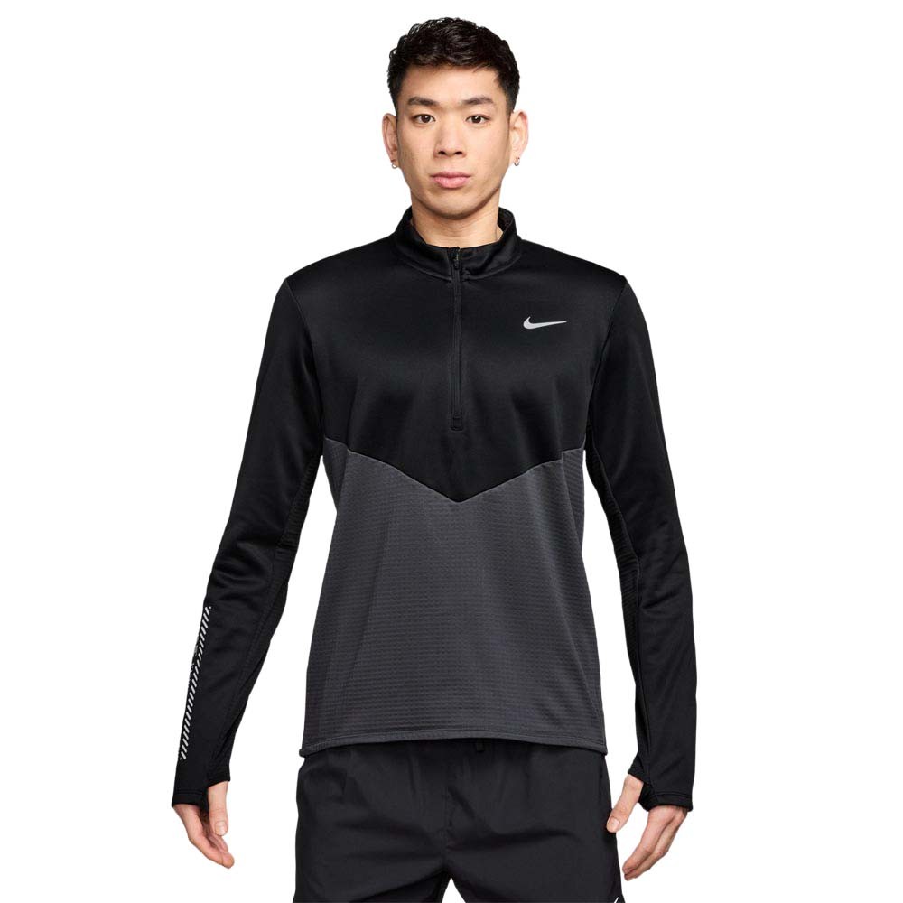 Nike Maglia Running Pacer Winterized Anthracite Sil Uomo