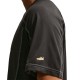 Nike T-Shirt Running Retro Track Nero Argento Uomo