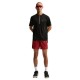 Nike T-Shirt Running Retro Track Nero Argento Uomo