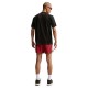 Nike T-Shirt Running Retro Track Nero Argento Uomo