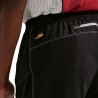 Nike Pantaloncini Running 4" Retro Track Nero Argento Uomo