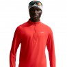 Nike Felpa Running Stride Lt Crimson Silv Uomo