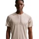 Nike T-Shirt Running Stride Cream Mink Brown Argento Uomo