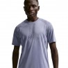 Nike T-Shirt Running Stride Iron Purple Indigo Haze Uomo