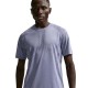 Nike T-Shirt Running Stride Lime Blast Argento Uomo